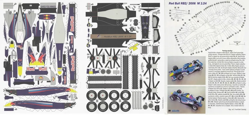 Formula F1 Red Bull RB2 2006
